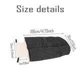Winter Elderly Wheelchair Heating Blanket Windproof & Fleece-Lined, Ideal for Both Outings and V1232-LYBNT004