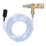 Chemical Injector Brass Stainless Adjustable Downstream Injector with 9.8ft Tube for Pressure Washer V1366-AZ2-W-18607