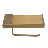 Paper Towel Holder Antique Style Pure Copper Wall Mounted Stable Floating Towel Holder with Shelf V1294-YM0626-3112220097211