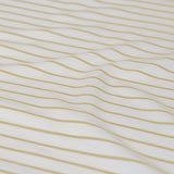 Ardor Frankie Yellow Stripe Yarn Dyed Reversible Quilt Cover Set King V442-INT-QUILTCS-FRANKIESTRIPE-YELLOW-KI