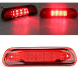 High-Mounted LED Brake Light 55155140AB Compatible with Jeep Grand Cherokee 1999-2004, Red V1237-ZY-715-282