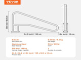 Pool Handrail 54 x 36 inch Stainless Steel with Base Plate for Spas V952-BXGYCFSDDB54RAPOLV0