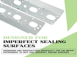 Exhaust Manifold Gasket Set Bolts and Studs Exhaust Manifold Hardware Gasket Kit Compatible V1258-DP02-C-3047