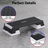 Everfit 3 Level Aerobic Step Adjustable Stepper for Home Workouts FIT-M-AES-T004