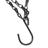 Hanging Bird Feeder with Hook Metal Chain Plastic Bird Bath Feeding Bowl Round Tray for Outdoor V1294-YM0901-3111240176211