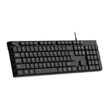 Computer Keyboard With Ergonomic Keys For Seamlessly Typing On Desktop And Laptop V1192-AZ-W-23697