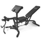 CORTEX BN-11 Exercise FID Bench 85kg Olympic Tri-Grip Weight Plate and Dumbbell Package V420-CSBN-BN11-B