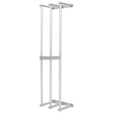 Bathroom Wall Towel Rack Wall Mounted 3 Bars Aluminum Alloy Rolled Towel Holder for Rolled Towels V1294-YM0706-3112230039514
