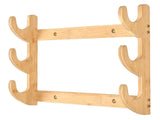 Bow Rack, Wall Mount Sword Holder, Wooden Wall Mount Bow Hanger Heavy Duty Archery Bows Wall Holder V1189-LWWAL-20260401-07096