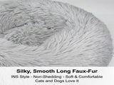 Heated Pet Bed for Cats and Small Dogs, USB-Powered Warmth with 5 Temperature Settings and Timer, V1341-ZY-4XJXTR7W-40CM