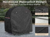 Outdoor Egg Chair Cover,Double Egg Chair Cover for 2 Person Egg Loveseat Chair V1192-AZ-W-3192