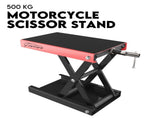 500kg Motorcycle Lift Scissor Jack Work Stand Motorbike Heavy Duty Bike V379-SCISSRSTND