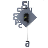 Nordic Style Wrought Iron Wall mounted Clock Hanging Wall Clock Living Room Bar V1294-YM0901-JY34064