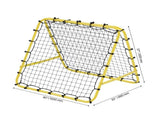 40"x35"x37" Soccer Rebounder Net Kick-Back Portable Football Training Gift V952-ZQHDWTZ10010AQ342V0