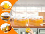 Food Storage ,2.5 Gallon Refrigerator Beverage Dispenser With Leak Proof Lid Filter Juice Container V1369-AZ3-W-17640