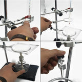 Laboratory Grade Metalware Set - Support Stand Premium Iron Material Laboratory Stand Support Lab V952-SYZLSB6JTSYSZJ001V0
