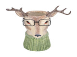 Animal Vase Decoration Innovative Resin Vase Ornament for Gardening Home Office BedroomF668985 V1294-YM0523-3115210193813
