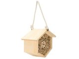 Wooden Bee House Decorative Hanging Insect House Insect Hotel for Garden Supplies V1294-YM0901-3111210121511
