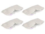 4Pcs Microfiber Mop Pads Replacement Steaming Mop Pads for Shark S3901 S3500 S3501 V1294-YM0626-3113220319311