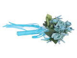 Wedding Bouquet Simulation Artificial Rose Lifelike Green Leaves Modern Elegant Rose for Wedding V1294-YM0512-3115220119612