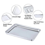 Baking Sheet With Cooling Rack, Half Sheet Pan With Wire Rack Set, Oven Baking Tray and Rack V1189-WXFWAL-20260319-01075
