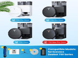 24 Pcs Replacement Parts for Ecovacs Deebot T50 Pro Omni / T50 Pro Omni Gen2 / T50 Omni Robot V1258-DP02-F-271
