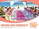 Multi-Colorative Paper Flowers, 20 Pieces for Weddings, Festivals, Partyations and Home V1369-AZ3-W-19259