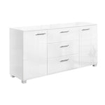 Artiss Buffet Sideboard High Gloss - White FURNI-GLOSS-BF-WH-AB