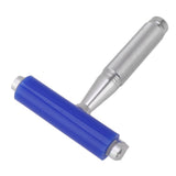 Silicone Manual Roller Cleaner Tool Laminated Static Lint Remover with Metal Handle Blue 8in V1294-YM0706-3117230146913
