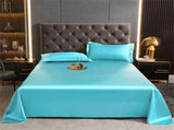 Queen Sheet Only, Soft Silky Smooth Satin Cooling Sheets, Easy-Fit Deep Pocket, Soft Microfiber V1192-AZ-W-22032
