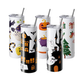 24 Pack Straight Sublimation Tumblers, 20 oz Blank Tumbler Bulk, Stainless Steel Double Wall Tumbler V952-KBJPJTJBXG24E30BHV0