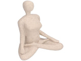 Yoga Pose Statue Nordic Sandstone Resin Yoga Pose Figurines Collectible Decoration Gifts for Home V1294-YM0714-3115210193511