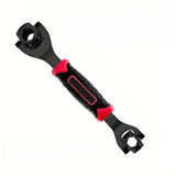 8-in-1 Multi-Function Socket Wrench Black 6-tooth 8-21mm- Chrome Vanadium Steel, Non-Slip Grip V888-ELOSUNG56195-1