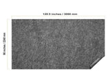 Rug Pad Without Slip Resistance, Protective Cushioning Carpet Pad, 8' x 10', 1/2"Thick, 100% Pure V952-BFHDTDSXPMFH8JOXYV0