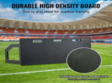 Soccerer Board, 100x40 cm Portable Soccer Wall with 2 Angles, Foldable HDPE Kickback V952-ZQHDBHDPE401ECPEMV0