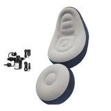 Inflatable Deck Chair Thick Lounger Sofa with Footrest for Indoor Living Room Bedroom Outdoor Travel V1294-YM0901-3116240017712