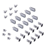 Solar Panel Roof Mount Kit Universal Clamps & Brackets Set for Secure Solar Installation V63-953941