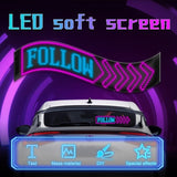 Programmable LED Matrix Panel Flexible Screen IP65 with APP Control 120*595mm V558-GP-LEDS-02