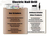 Electric File Drill,Rechargeable Drills Machine,Manicure Pedicure Polishing Acrylic Gel V1107-CS-YNKZ3