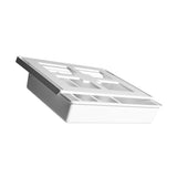 Under Desk Drawer Stylish Minimalism Style Multi Compartments Under Desk Storage Box for Cutlery V1294-YM0901-3117240146611