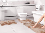 5Pc Bath Mats for Bathroom, Quick-Dry Bathroom Rugs Sets Washable Non-Slip Bath Mat Ultra Soft V1189-LWWAL-20260325-01091