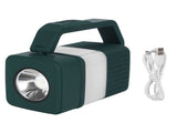 Portable Bluetooth Speaker Desk Lamp Multi-Purpose Night Lamp Table Light for OutdoorGreen V1294-YM0721-3119210015411