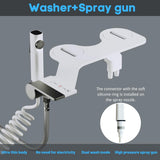 Bidet Toilet Attachment with Handheld Sprayer Dual Nozzle for Pregnant Women, Postpartum Care & V1107-CS-YFJSQ
