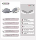 Pregnancy Pillows for Sleeping, Memory Foam Maternity Pillow Support for Back Belly HIPS, Adjustable V1107-115-89399-PNK