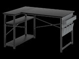 Levede L-shaped Gaming Computer Desk Corner Table Home DH1057-BK-AU