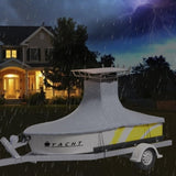 T-Top Boat Cover, Fit for 22'-24' Boat, Heavy Duty 600D Marine Grade Oxford Hard Top Cover, UV V952-XDPCGT2224116P1TVV0