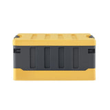 Gardeon Collapsible Outdoor Storage Box 60L Stackable Folding Camping Organizer Yellow OSB-60L-STR-YE