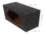 Single Vented Speaker Enclosure Box, Multi-Wood Construction, Versatile Car Audio Compatibility V1366-AZ2-W-17270