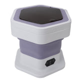 Portable Washing Machine 8L Capacity Multifunctional Foldable Mini Laundry Washer for Clothes Socks V1294-YM0901-3113240221612