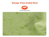 Camping Blanket 2 m x 1.5 m Wearable Warm Stadium Blanket Army Green V952-LYTJZKKCDDLY0746MV0